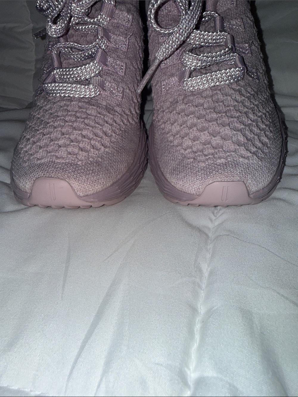 NOBULL Knit Runner Sneakers Lavender Purple Training Shoes Women’s 8.5 - Picture 4 of 8